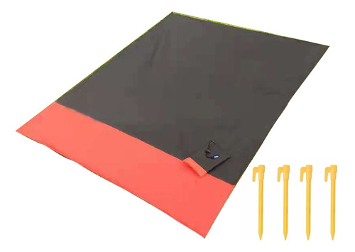 Colchoneta De Pícnic Impermeable Grande De 2 X 1,45 M