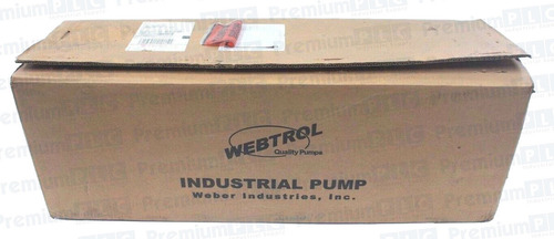 New Webtrol H10b5s16-3 Ez Series Booster Pump 316-ss Ccs