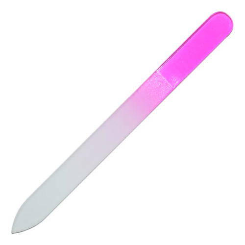 Lixa Cristal De Vidro Para Unhas Tam 14cm - Cores Variadas