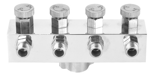 Divisor De Manguera De Aire De Aluminio Multifunción Ajustab