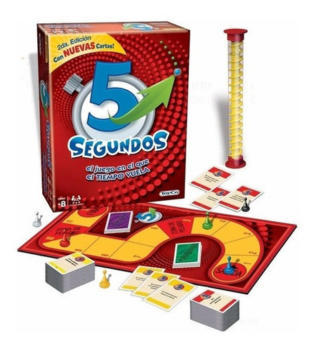 Juego De Mesa 5 Segundos 2da Segunda Edición Original Toyco