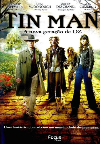 Tin Man - A Nova Geração De Oz - Dvd - Zooey Deschanel