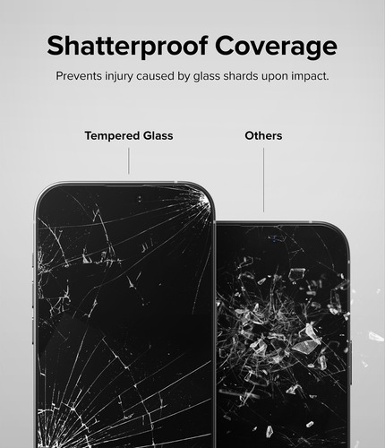 Imagen 4 de 10 de Vidrio Templado Ringke Para iPhone 14 Pro Full Cover