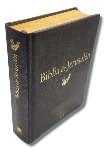 Imagen 3 de 9 de Biblia De Jerusalen Mediana De Lujo Con Caja Piel Marron