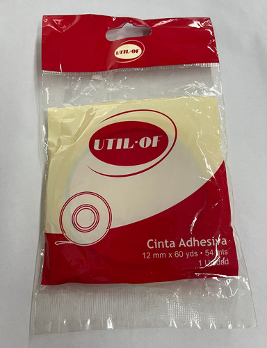 Cinta Adhesiva 12mm X 54mts Util-of