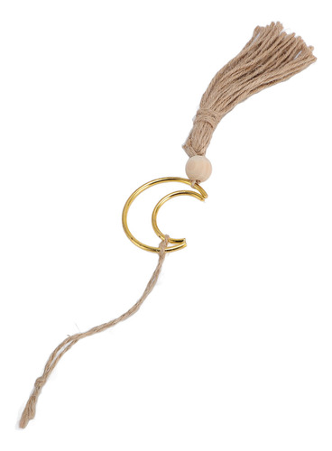 Adorno De Borla Con Forma De Luna De Home, 5 Piezas, Decorac