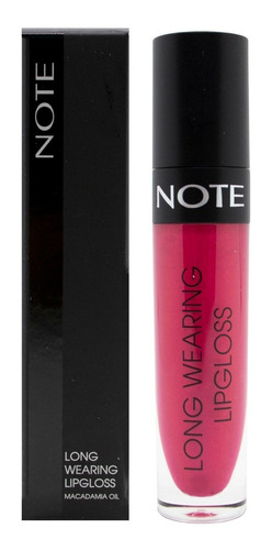 Note Long Wearing Lipgloss Labial Larga Duración Vegano 6ml