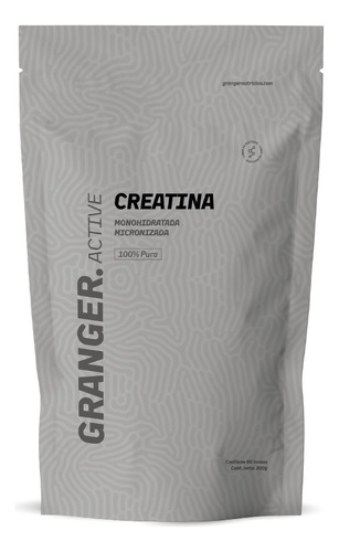 Creatina Monohidrato 100% Pura Micronizada Granger 300g