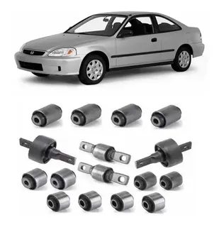 Kit Jogo Bucha Suspensao Traseiro Honda Civic 92 A 2000