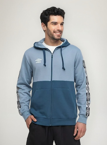 Hoodie Full Zip Stripe Hombre Us2316h