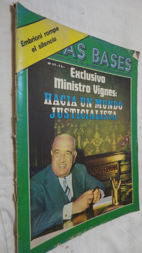 Revista Las Bases Nº117 - Noviembre De 1974