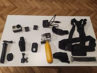 Gopro Hero 4 Silver 4k Con Pantalla Tactil Y Accesorios