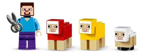 Lego Minecraft - La Granja De Lana - Art. 21153 -