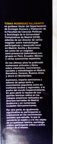 Sujetos En Movimiento - Tomas R. Villasante - Nordan 2002 (Usado)