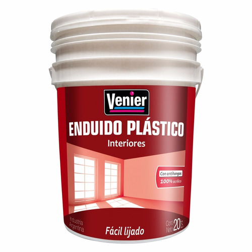 Enduido Interior Venier Plastico X 20kg Original 