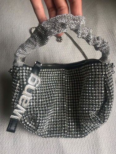 Cartera Bandolera Strass Importada