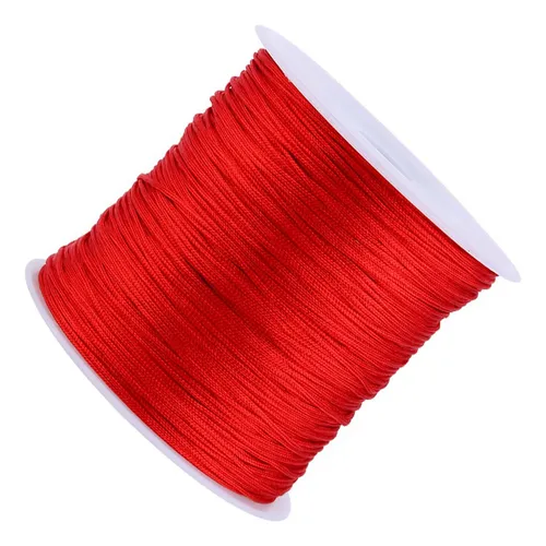 Hilo Cola De Ratón De Nailon 100 M X 0.8 Mm Para Macramé