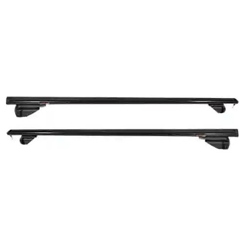 Cross Bar (barras) De Aluminio 55 Universal Negro Con Llave