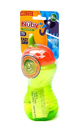 Imagen 4 de 7 de Vaso Para Bebe Nuby Antiderrame 9926 Pico Duro Revatible