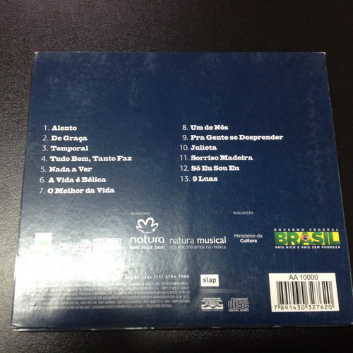 Cd - Marcelo Jeneci - De Graça - Digipack (Usado)
