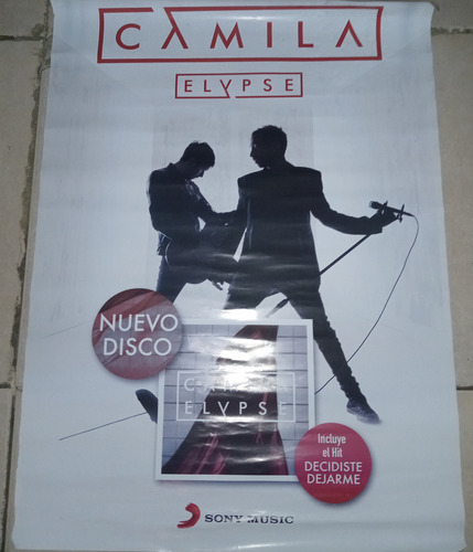 Camila-elypse!!poster Original!! (Usado)
