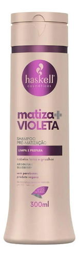 Haskell Shampoo Matizador Extendcolor Roxo Violeta 300ml Ful