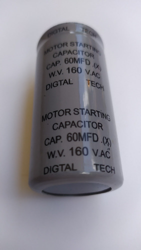 Imagen 4 de 6 de Capacitor De Nevera 60 Microfaradios 160 V