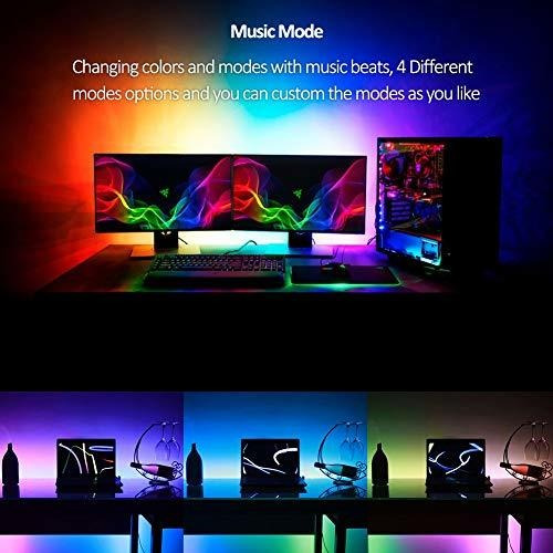 Tira Luz Led Abtong Musica Bluetooth Dreamcolor Smart