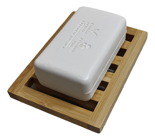 Jabonera De Bambu Portajabon Soap Holder Bamboo