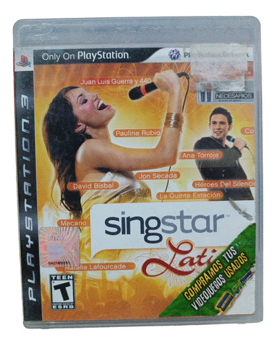 Sing Star Latino Play Station 3 Ps3 (Usado)