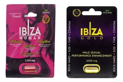 Ibiza Gold Masculino 1pz Mas Ibiza Woman Femenino 1pz