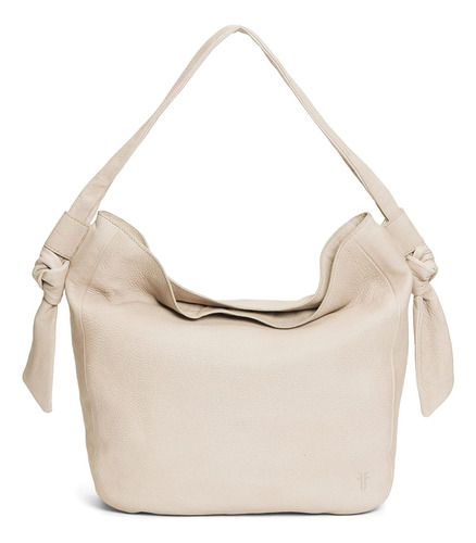 Frye Nora Knotted Hobo, Cream