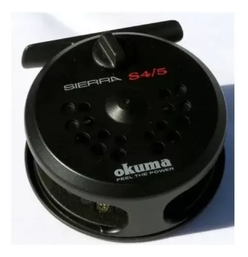 Reel Okuma Fly Sierra S 4/5 Pesca Mosca C/ Spool Extra