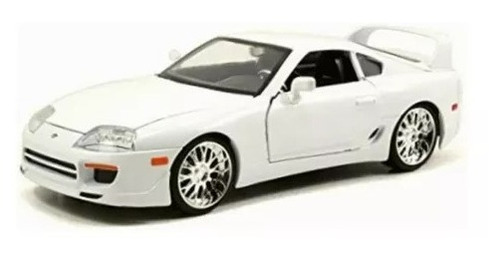 1/24 Brian's Toyota Supra Blanco Rapidos Y Furiosos Jada 