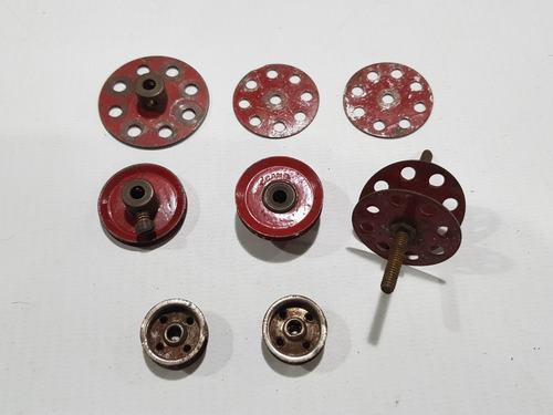 Imagen 9 de 9 de Antiguos Repuestos De Piezas Meccano Ferromodelism Mag 58491