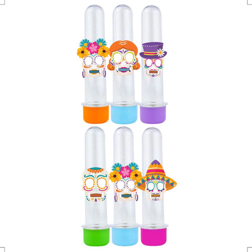 Kit Tubetes Día De Los Muertos 30 Unidades