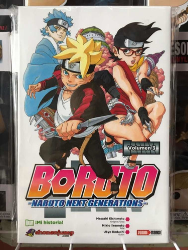 Panini Manga Boruto Uzumaki 1 2 3