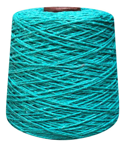 Linha De Crochê Colorido Barbante 8 Fios 1 Kg Tricô Prial Cor Verde Esmeralda