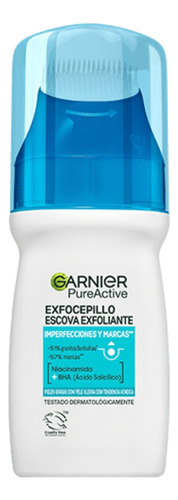 Escova Exfoliante Exfocepillo Garnier Pure Active 150 Ml