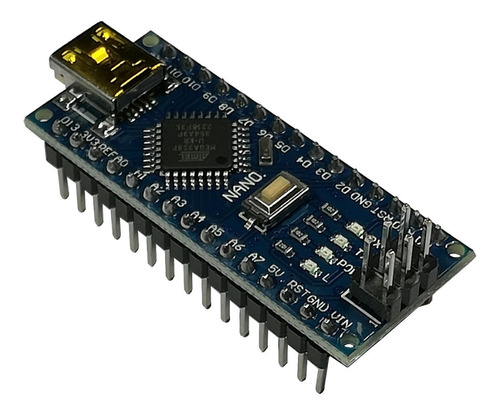 Modulo Arduino Nano Ch340 Con Puerto Mini Usb Con Cable