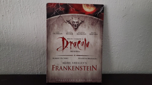 Bram Stoker Dracula Mary Shelley Frankenstein Dvd Deniro (Usado)
