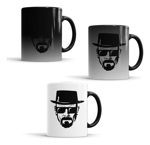 Taza Breaking Bad - Walter White - Mágica Termosensible