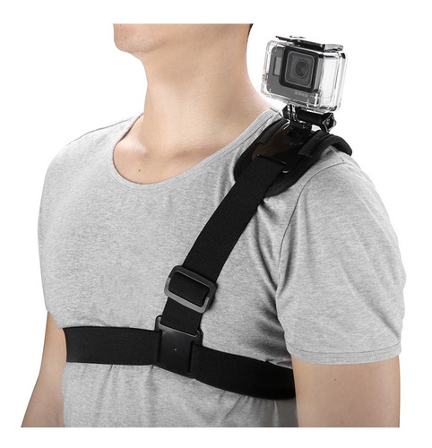 Suporte De Ombro Câmera Gopro Eken Shoulder Mount Ajustável