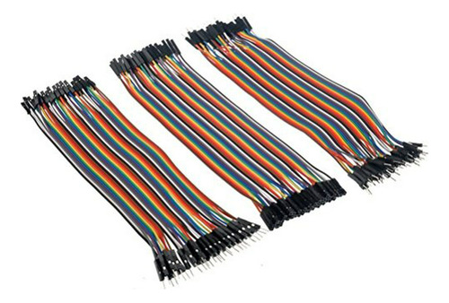 Kit De Cables De Puente Multicolor ® 120pcs 40pin Macho A He