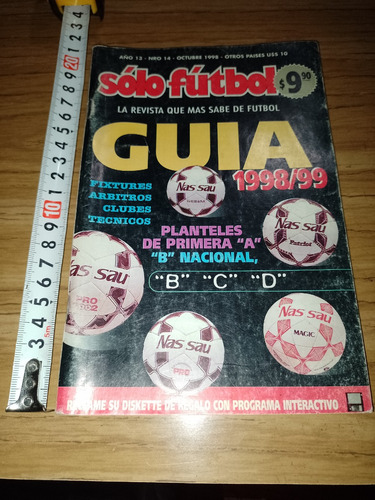 Guía Sólo Fútbol 1998/99 (Usado)
