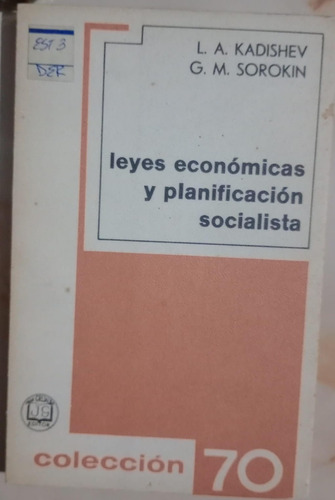 Leyes Económicas Y Planificacón Socialista