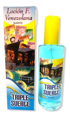 Imagen 1 de 3 de Loción 100 Ml Triple Suerte