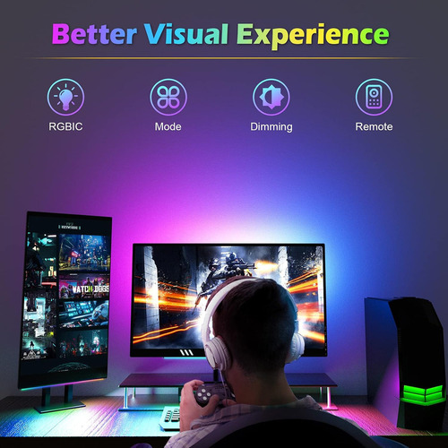 Barra De Luz De Rgb Willed En Monitor, Luces De Juego Para L