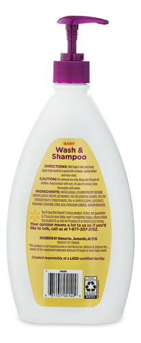 Parent's Choice Baby Wash & Shampoo 800ml