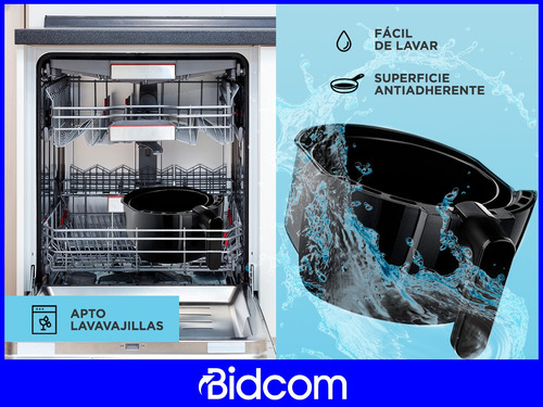 Freidora De Aire Gadnic F4.0 Pro 4l 1400w Digital Frei0003